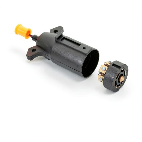 MECMO 7 Way Male End Trailer Plug Replacement-1