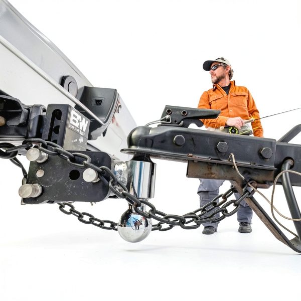B&W Trailer Hitches Adjustable Ball Mount-6