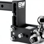 B&W Adjustable Alloy Steel Trailer Ball Mount-0