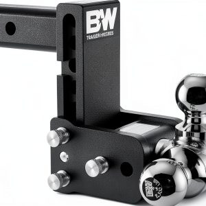 B&W Adjustable Alloy Steel Trailer Ball Mount-0