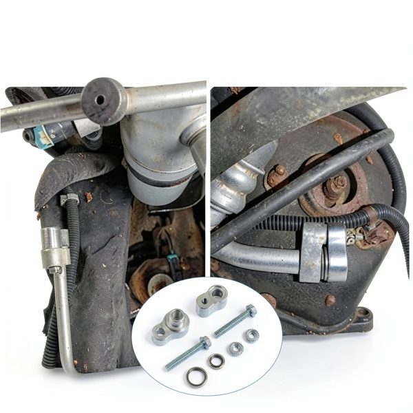 Chevrolet Suburban Rear A/C Block Off Kit RALZAOTO Aluminum-4