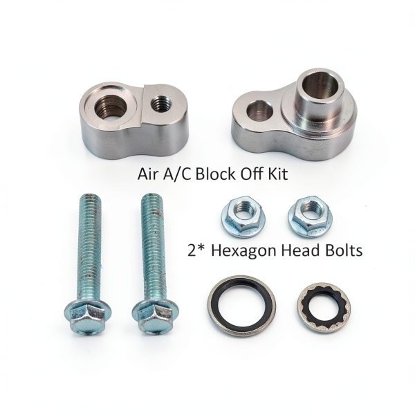 Chevrolet Suburban Rear A/C Block Off Kit RALZAOTO Aluminum-5
