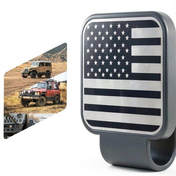 Towing Hitch Plug AUTORACCOON Steel Design Model 003-3