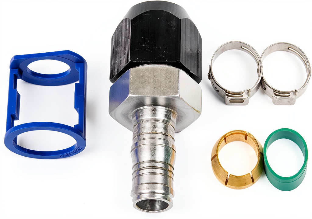 Installing Dorman 800-679 Aluminum Line Splice for Automotive Repair on a wooden workbench
