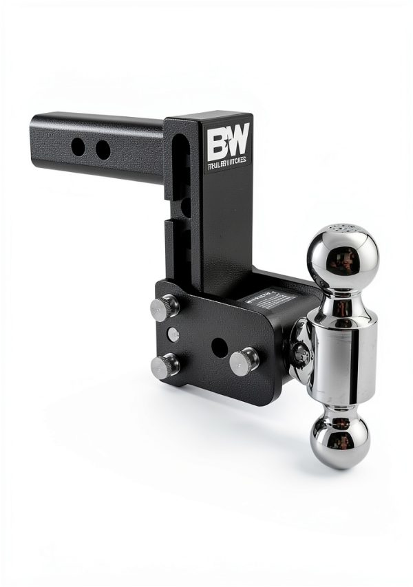 B&W Trailer Hitches Adjustable Ball Mount-1