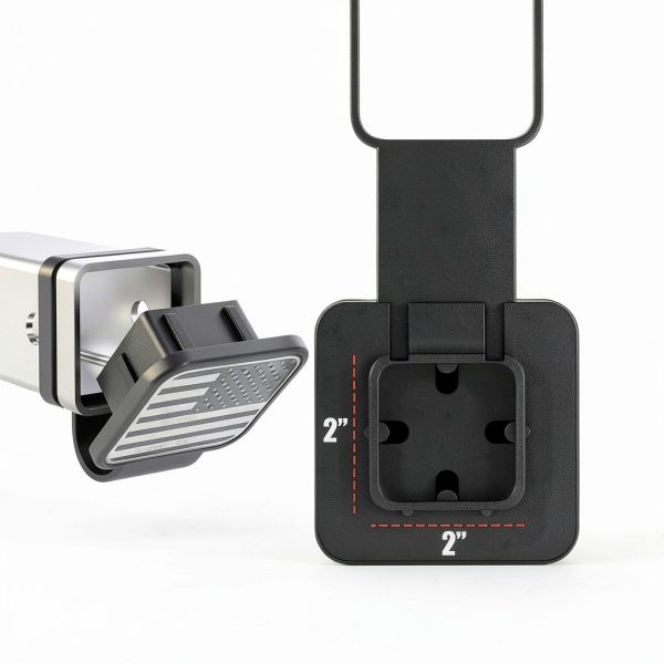Towing Hitch Plug AUTORACCOON Steel Design Model 003-2