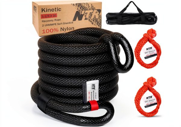 NTR Tow Strap Nylon Heavy Duty 1-1/8 x 30FT-0