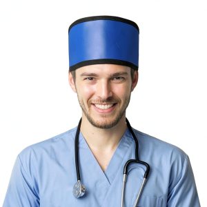 LVCHEN X‑Ray Shield Cap Lead Apron Head Protection 0.5mmPb Equivalent-0