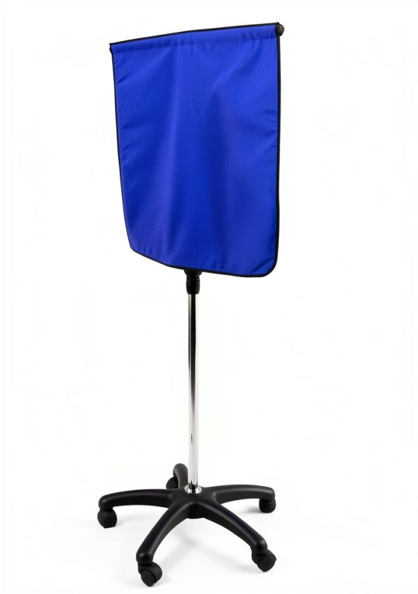 FixtureDisplays Porta Shield Radiation Shield 28.5‑54.5" Blue-2