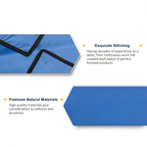 Healthible Xray Lead Blanket 0.5mmpb Blue 24x48 Shield for Radiology-2