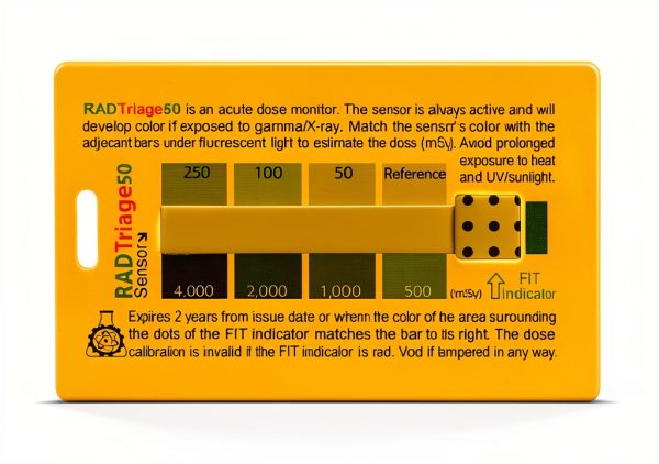 RADTriage FIT Radiation Detector Wallet US Military Grade No Battery-8