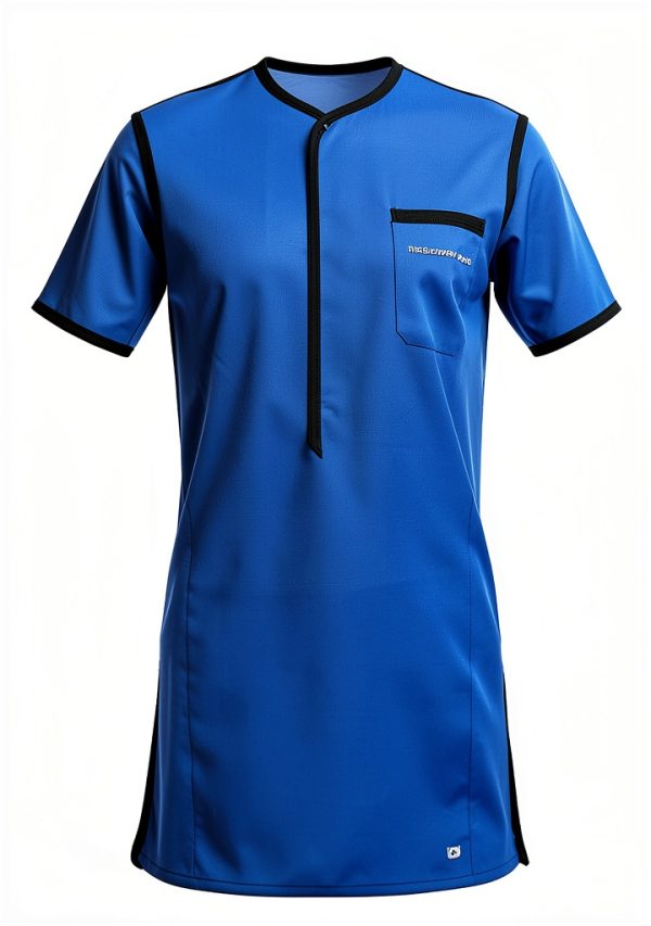 Xray Lead Vest Skirt Radiation Protection Dental Apron Large Blue-1