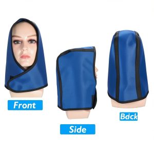 Lead caps Faruijie X-Ray Hat with Thyroid Shield 0.5 mmpb for Adults-0