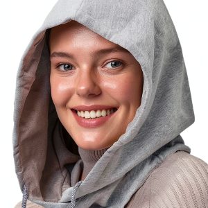 Radia Smart EMF Protection Hood 5G Blocking Faraday Hat Grey-0