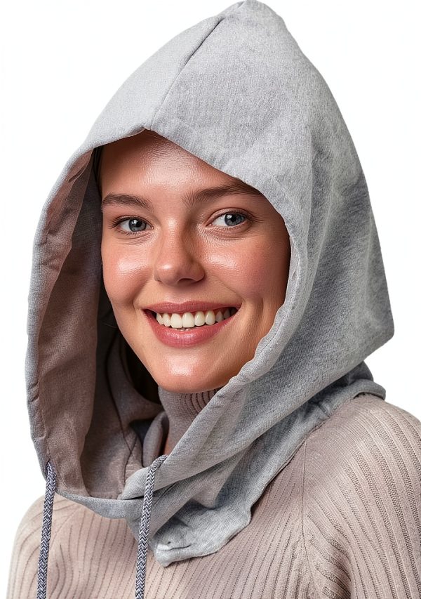 Radia Smart EMF Protection Hood 5G Blocking Faraday Hat Grey-0