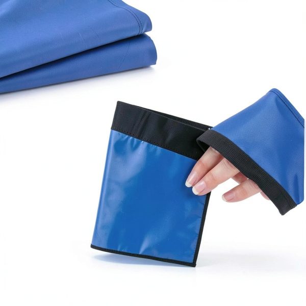 Xray Lead Vest Skirt Radiation Protection Dental Apron Large Blue-5