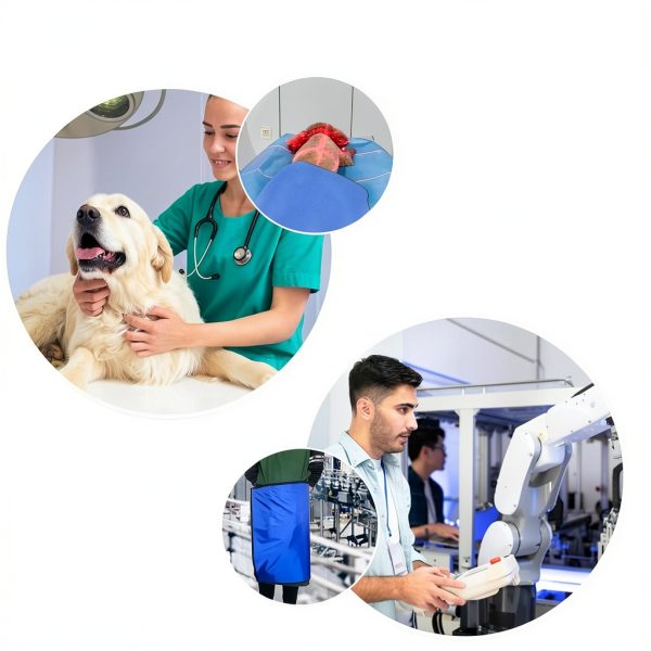 Healthible Xray Lead Blanket 0.5mmpb Blue 24x48 Shield for Radiology-6