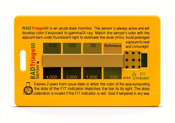 RADTriage FIT Radiation Detector Wallet US Military Grade No Battery-0