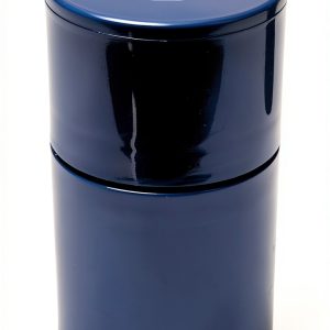 Lead Pig Generic Radioactive Storage Container - Lockable Blue Small-0