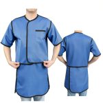 Xray Lead Vest Skirt Radiation Protection Dental Apron Large Blue-0