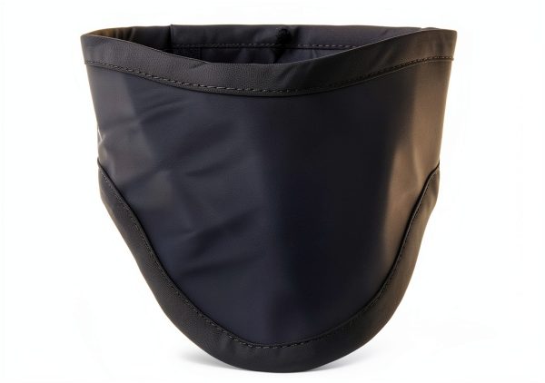 Thyroid Shield Black Magnetic Closure Light‑Weight Shield – Phillips-0