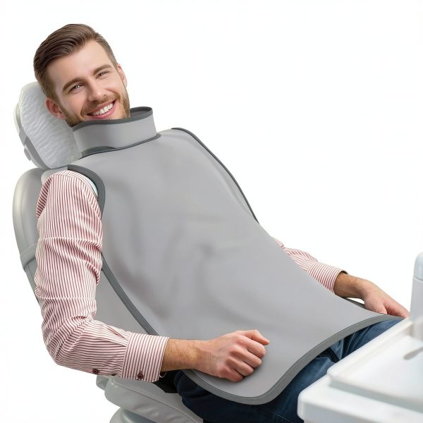 Radiate Lead Apron X‑Ray Dental Vest with Thyroid Shield Grey-1