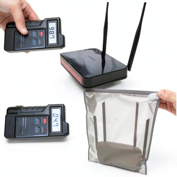 Large Wifi Router Cover Arilaca EMF Shield 60dB Case 13.8x15.7in-1
