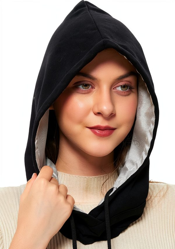 Radia Smart EMF Protection Hood 5G Blocking Faraday Hat Black-0