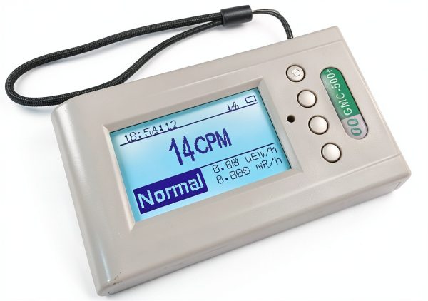 Geiger Counter GQ GMC-500Plus Dual Sensor Radiation Detector White-1