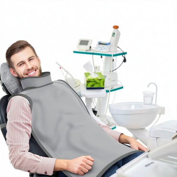 Radiate Lead Apron X‑Ray Dental Vest with Thyroid Shield Grey-5