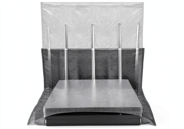 Large Wifi Router Cover Arilaca EMF Shield 60dB Case 13.8x15.7in-0