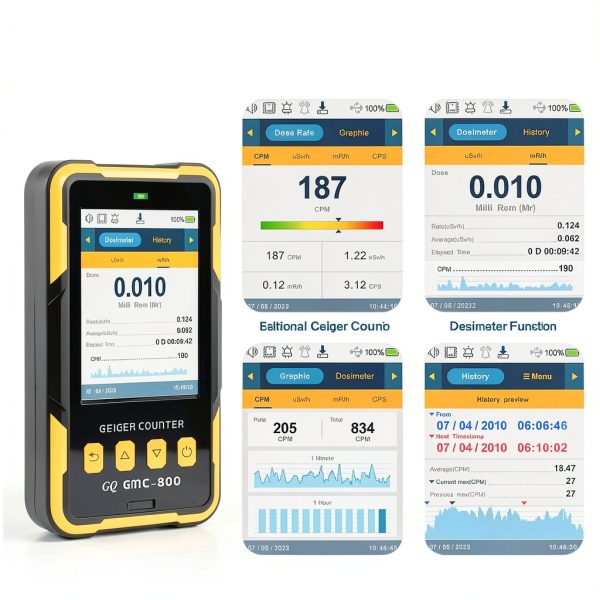 Nuclear Radiation Detector GQ Portable Dosimeter with LCD-1